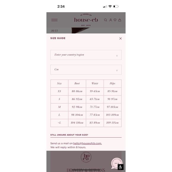 House of CB Sasha Raisin Midi Dress Size Medium 2350 - Picture 5 of 13